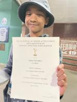 Young Foxboro resident nominated for New England Emmy